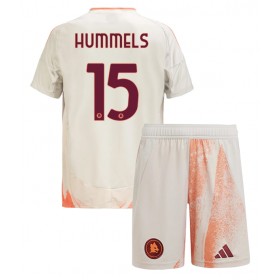 AS Roma Mats Hummels #15 Borta Kläder Barn 2024-25 Kortärmad (+ Korta byxor)